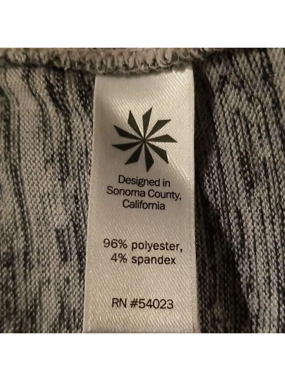 Athleta Marled Gray Hoodie Blissful Poncho Size Small - Picture 7 of 9